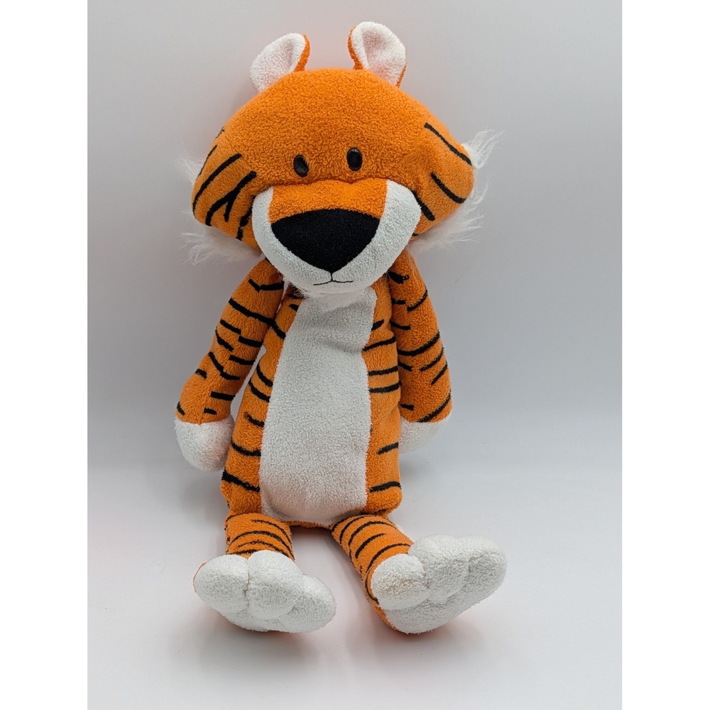 Animal Adventure Tiger Plush Sweet Sprouts Orange Striped Floppy 18 Inch 2015